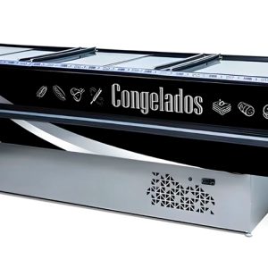 ILHA PARA CONGELADOS DUPLA ACAO 3METROS, PRETA ,PICP300 - 220V, POLAR